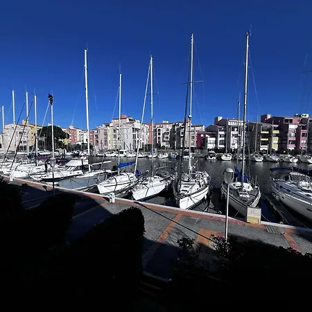 Apartmán Calme, Vue Canal, Proche Et Commerces - Fr-1-702-71 Agde